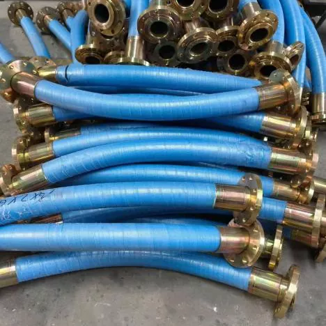 பெரிய விட்டம் உறிஞ்சும் மற்றும் வெளியேற்றம் flanged ரப்பர் குழாய்